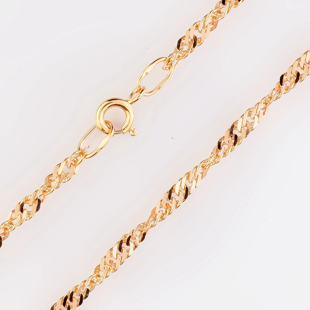 Цепь из красного золота 585 пробы