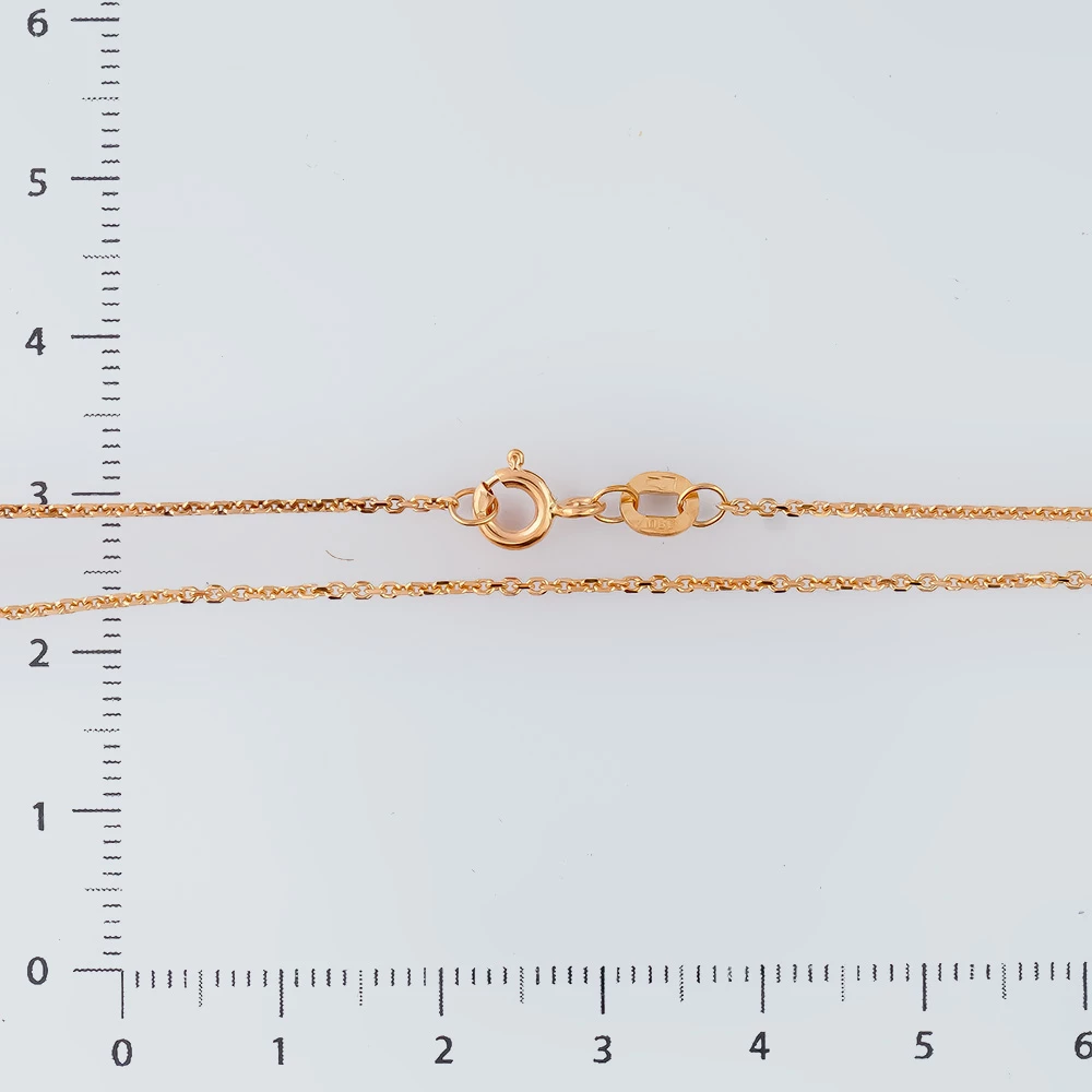 Цепь из красного золота 585 пробы