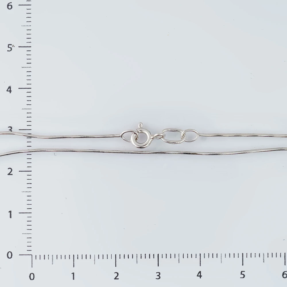 Цепь из белого золота 585 пробы