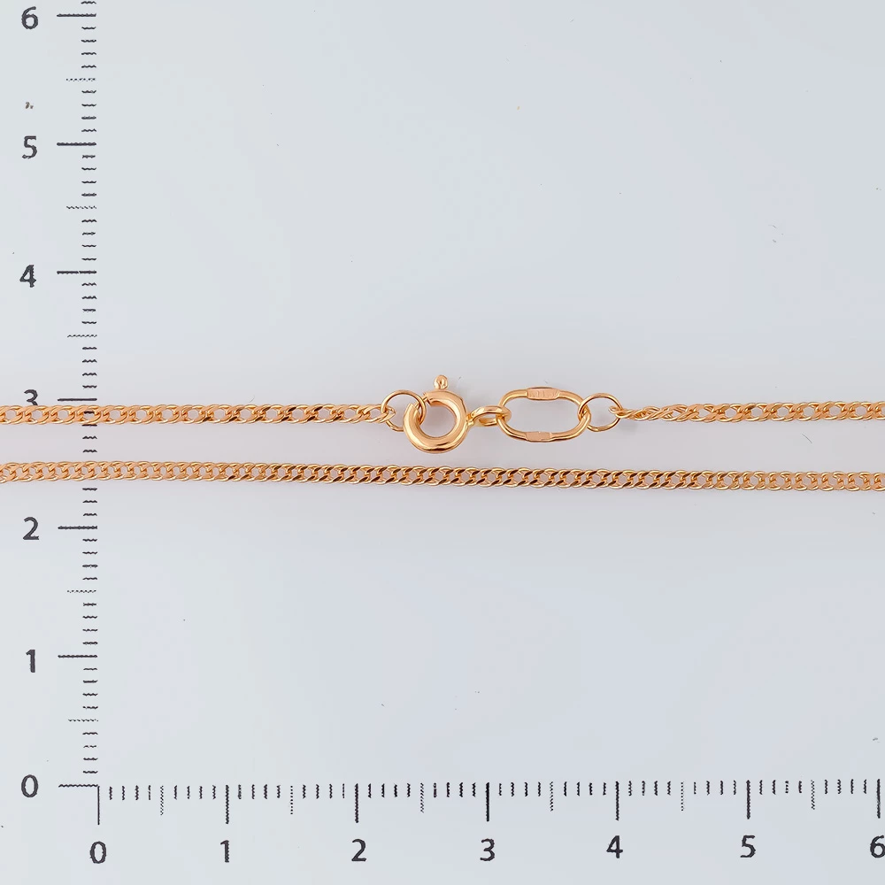 Цепь из красного золота 585 пробы