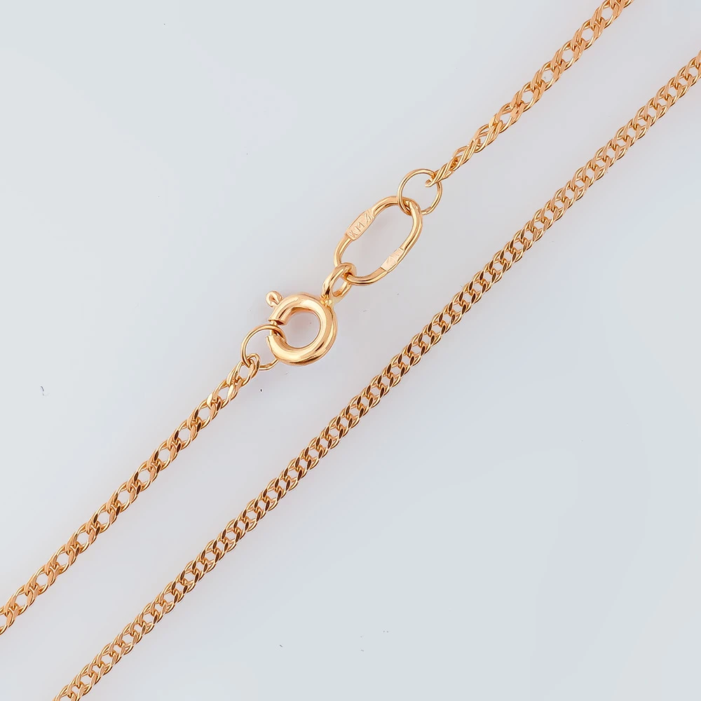 Цепь из красного золота 585 пробы