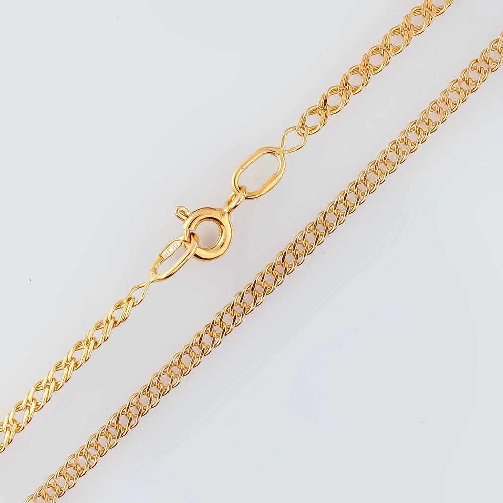 Цепь из красного золота 585 пробы