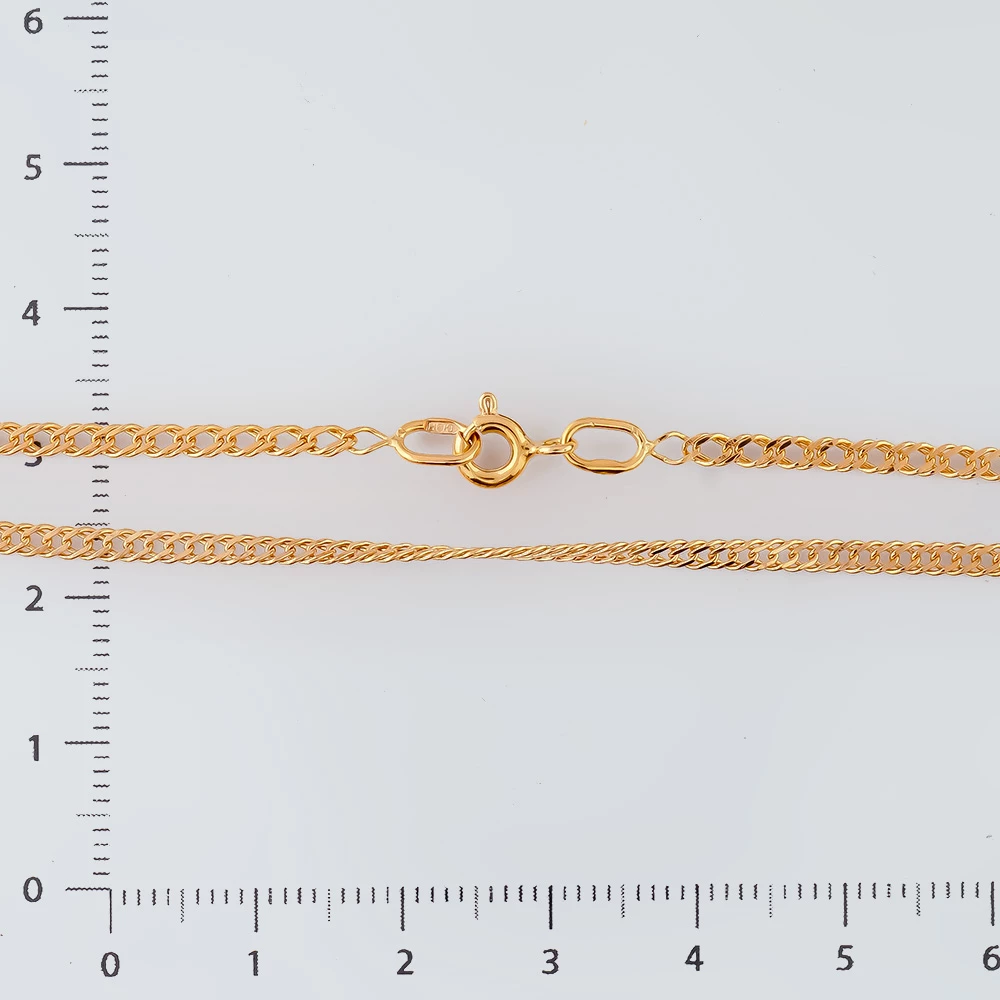 Цепь из красного золота 585 пробы