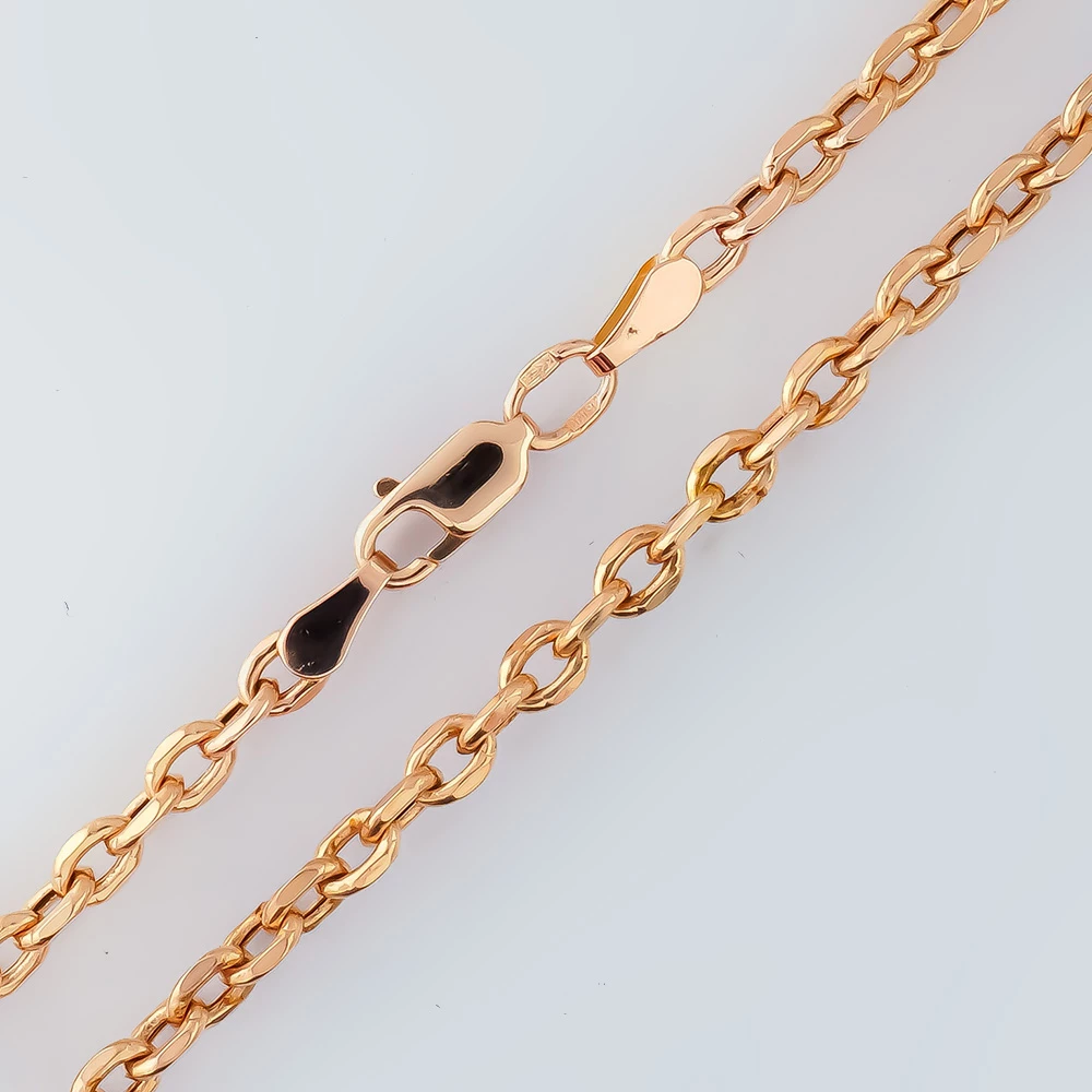 Цепь из красного золота 585 пробы