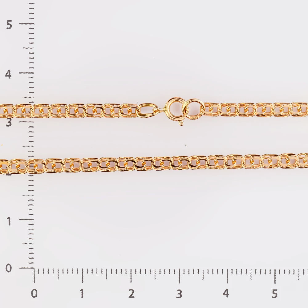 Цепь из красного золота 583 пробы