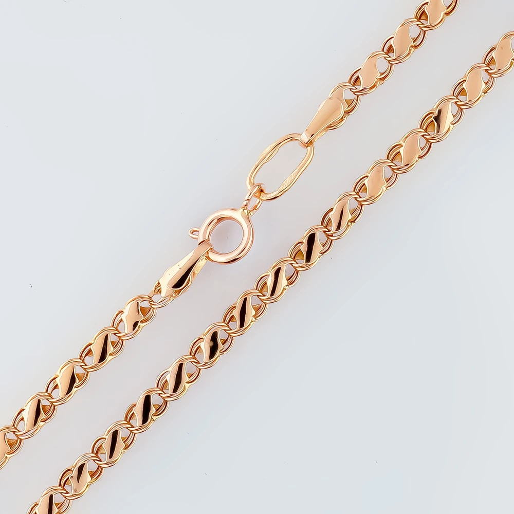 Цепь из красного золота 585 пробы