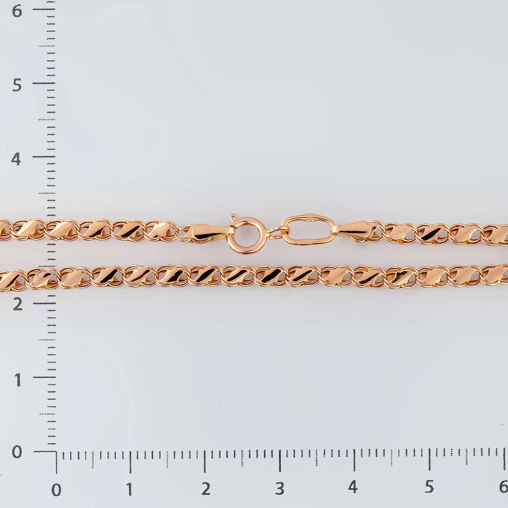 Цепь из красного золота 585 пробы