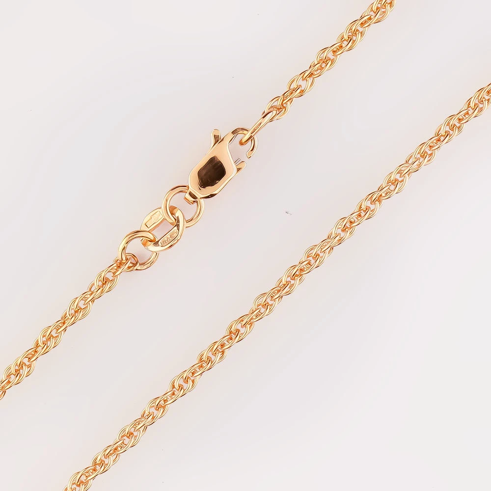 Цепь из красного золота 585 пробы