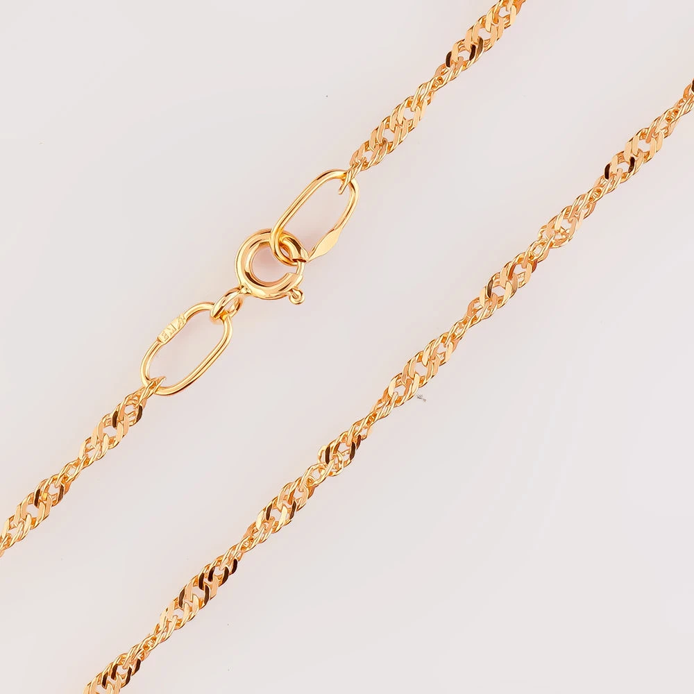 Цепь из красного золота 585 пробы