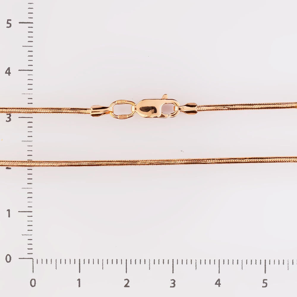 Цепь из красного золота 585 пробы