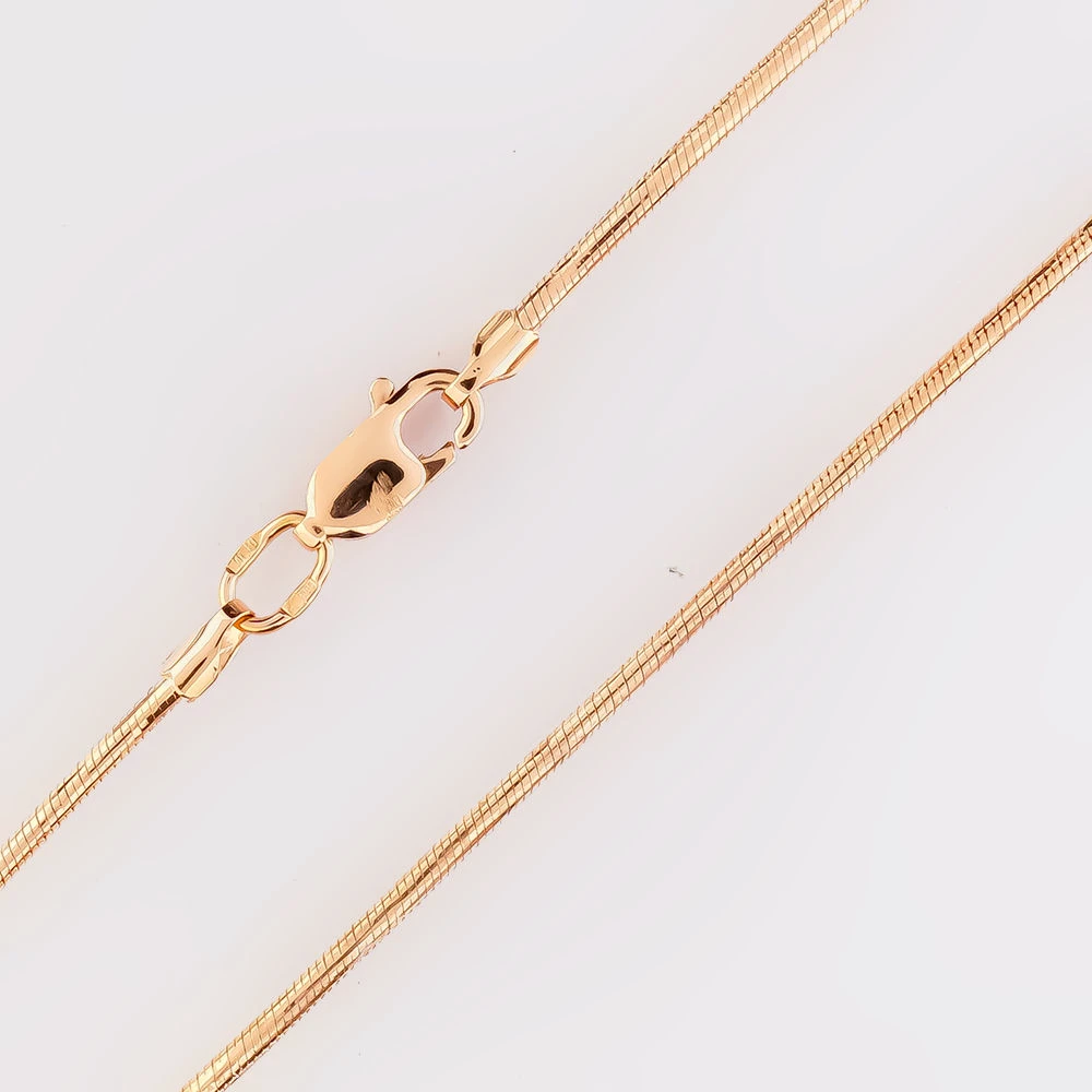 Цепь из красного золота 585 пробы