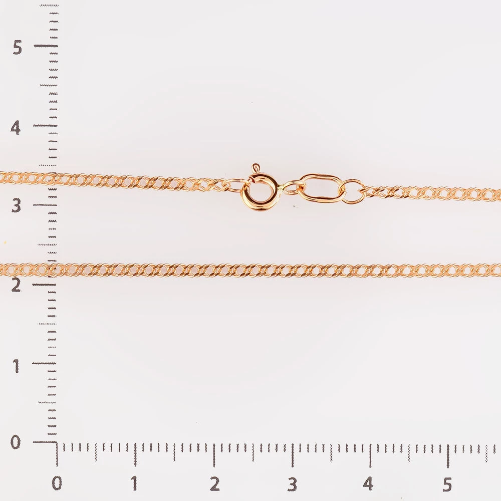 Цепь из красного золота 375 пробы