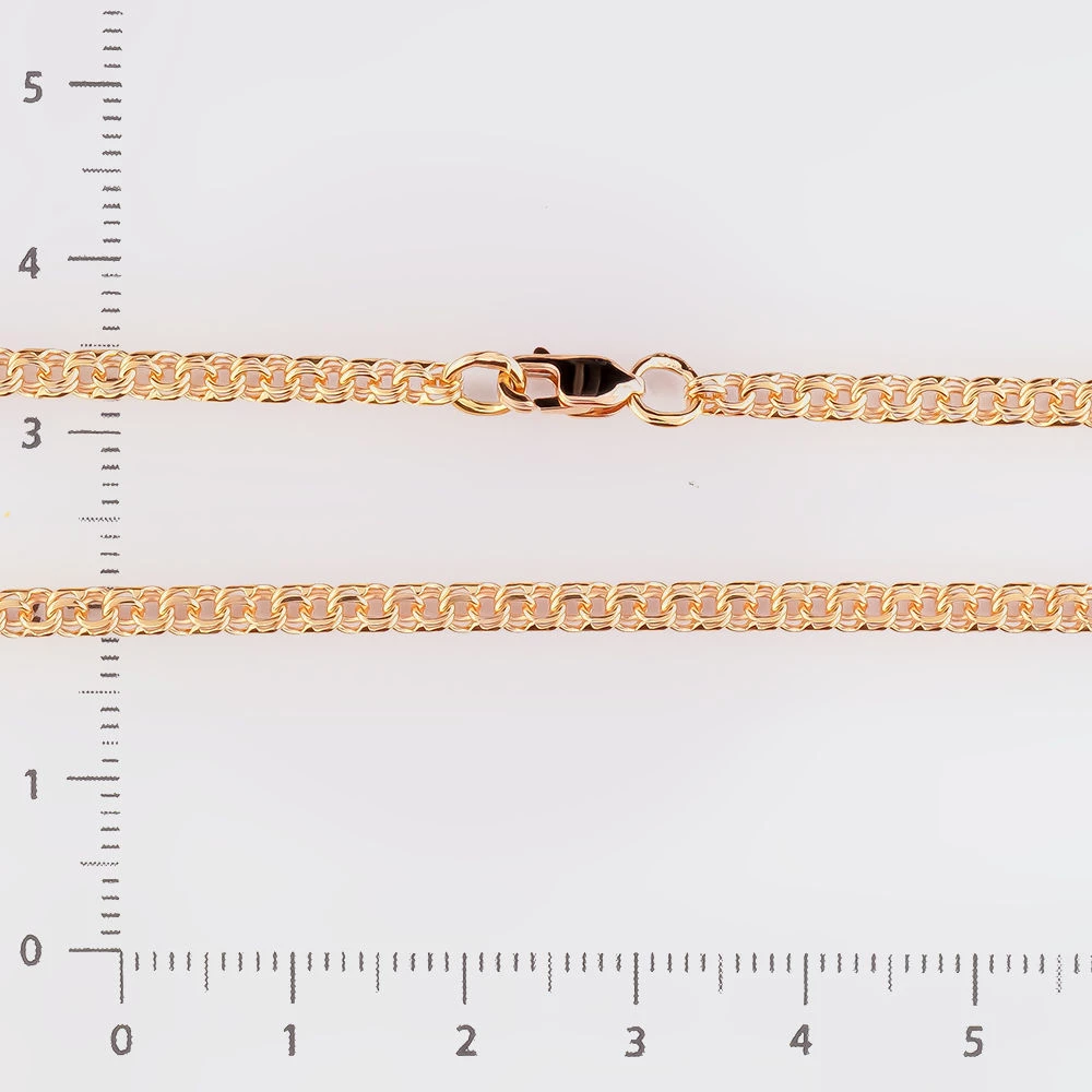 Цепь из красного золота 585 пробы