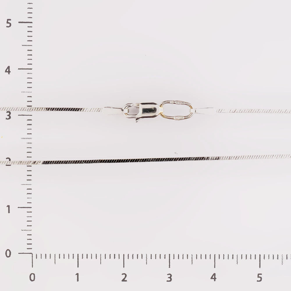 Цепь из белого золота 585 пробы