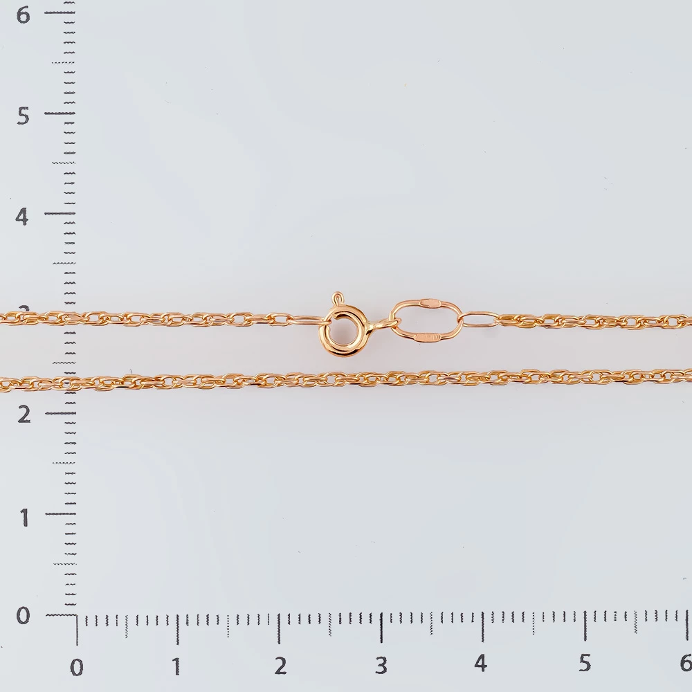 Цепь из красного золота 585 пробы