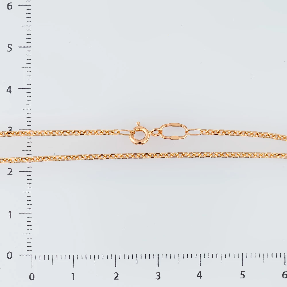 Цепь из красного золота 585 пробы