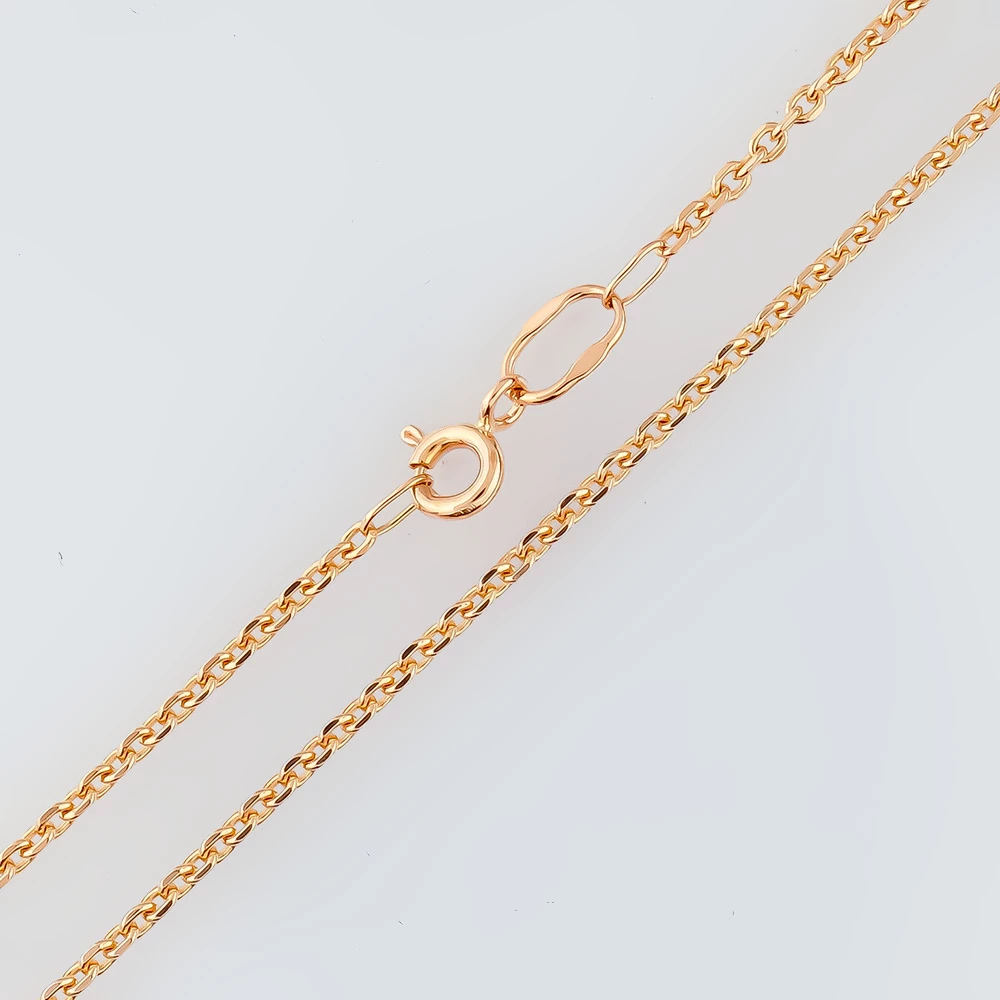 Цепь из красного золота 585 пробы