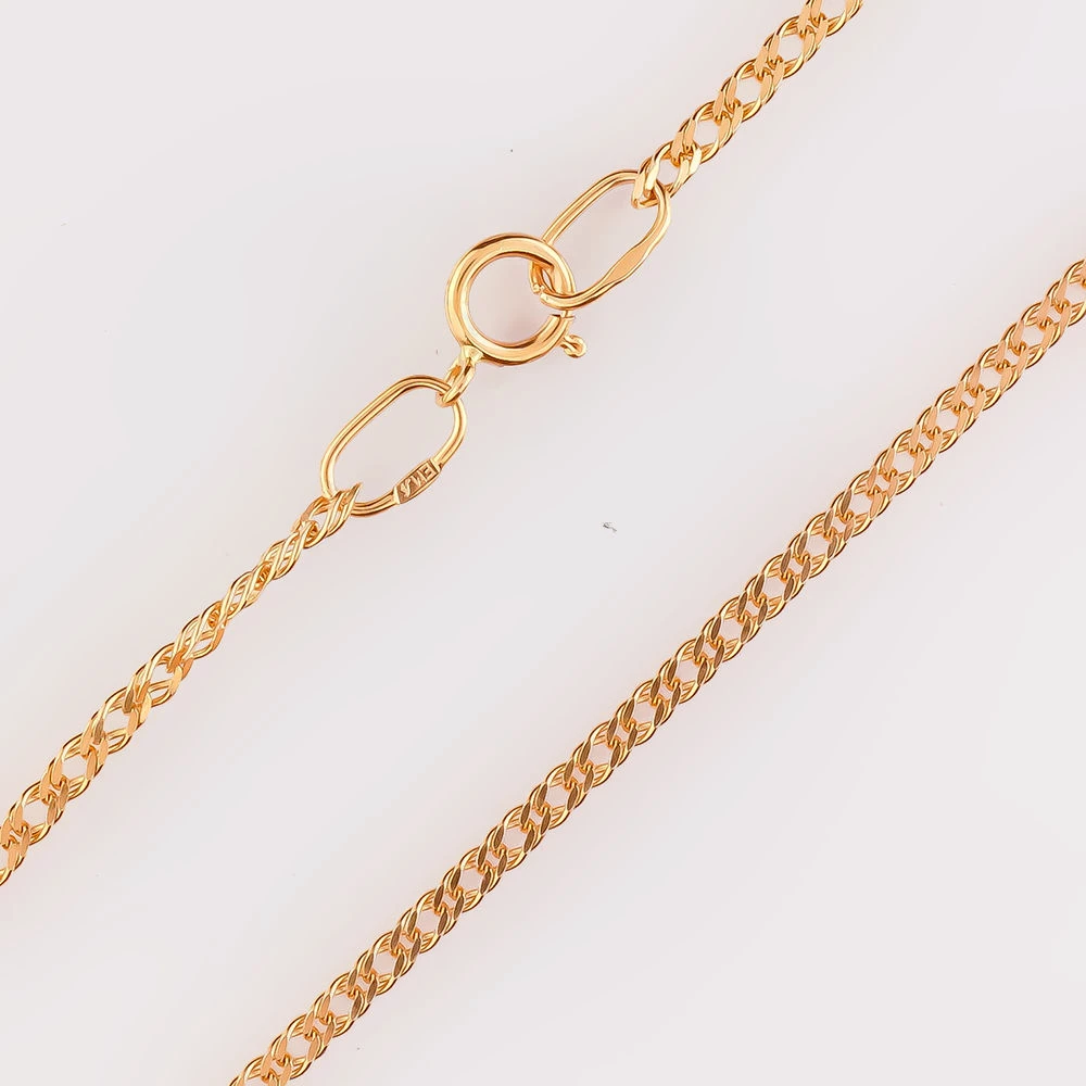 Цепь из красного золота 585 пробы