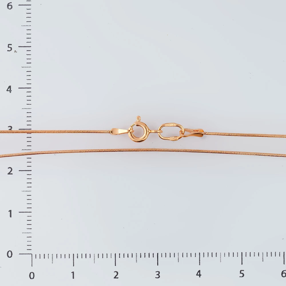 Цепь из красного золота 585 пробы