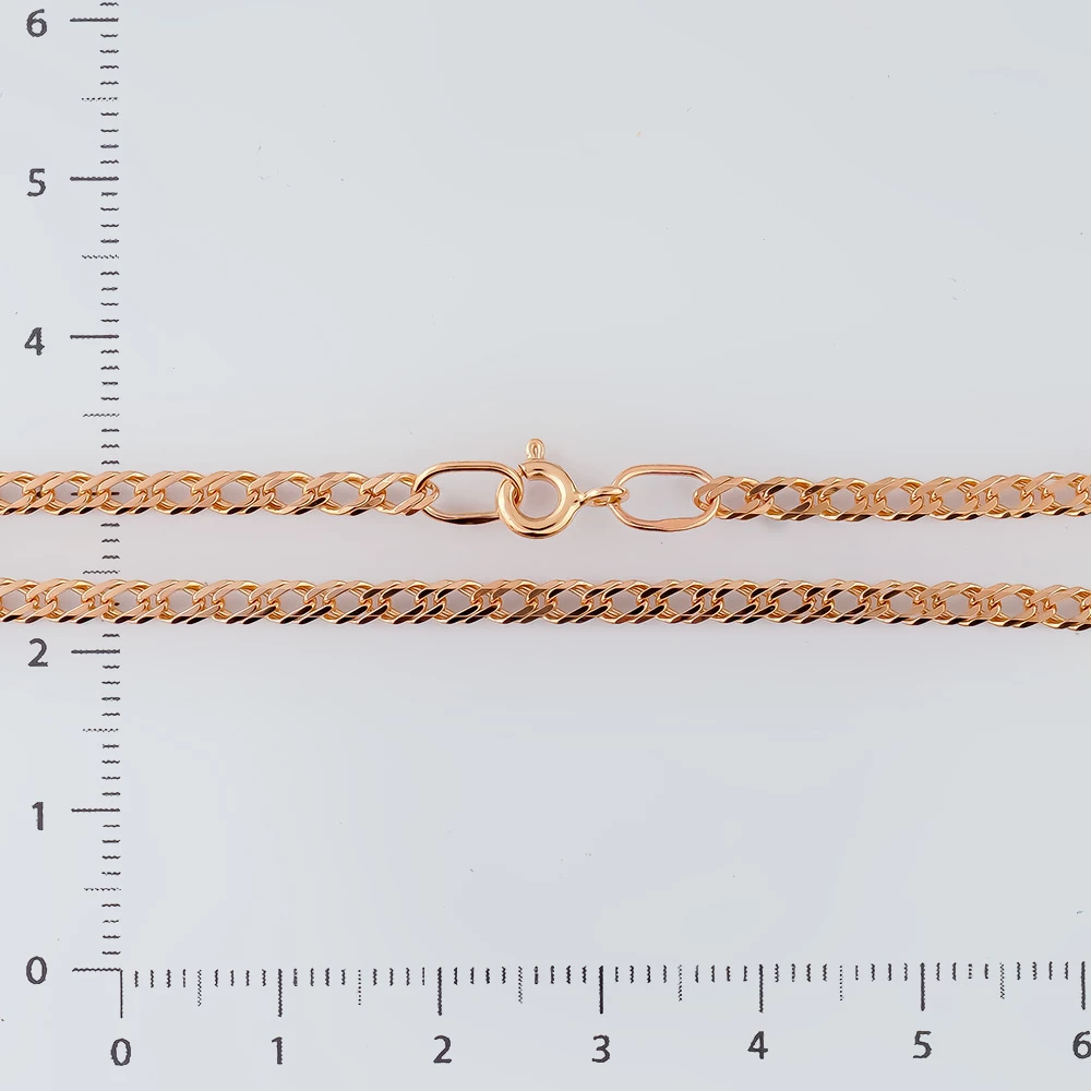 Цепь из красного золота 585 пробы