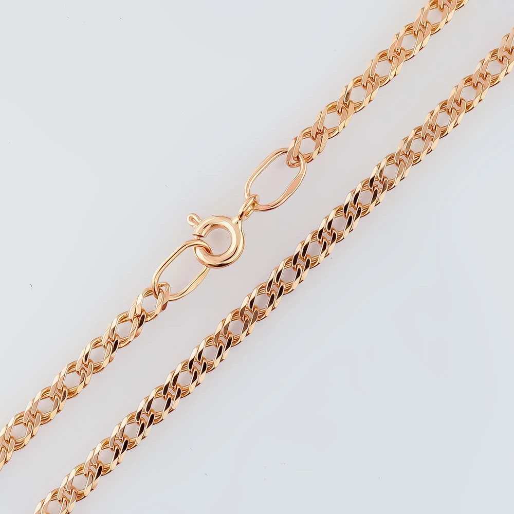 Цепь из красного золота 585 пробы