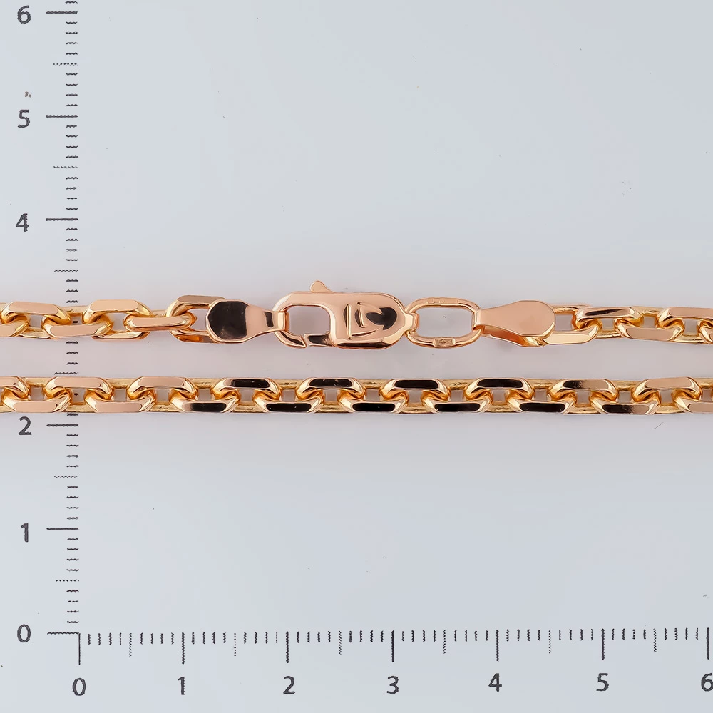 Цепь из красного золота 585 пробы