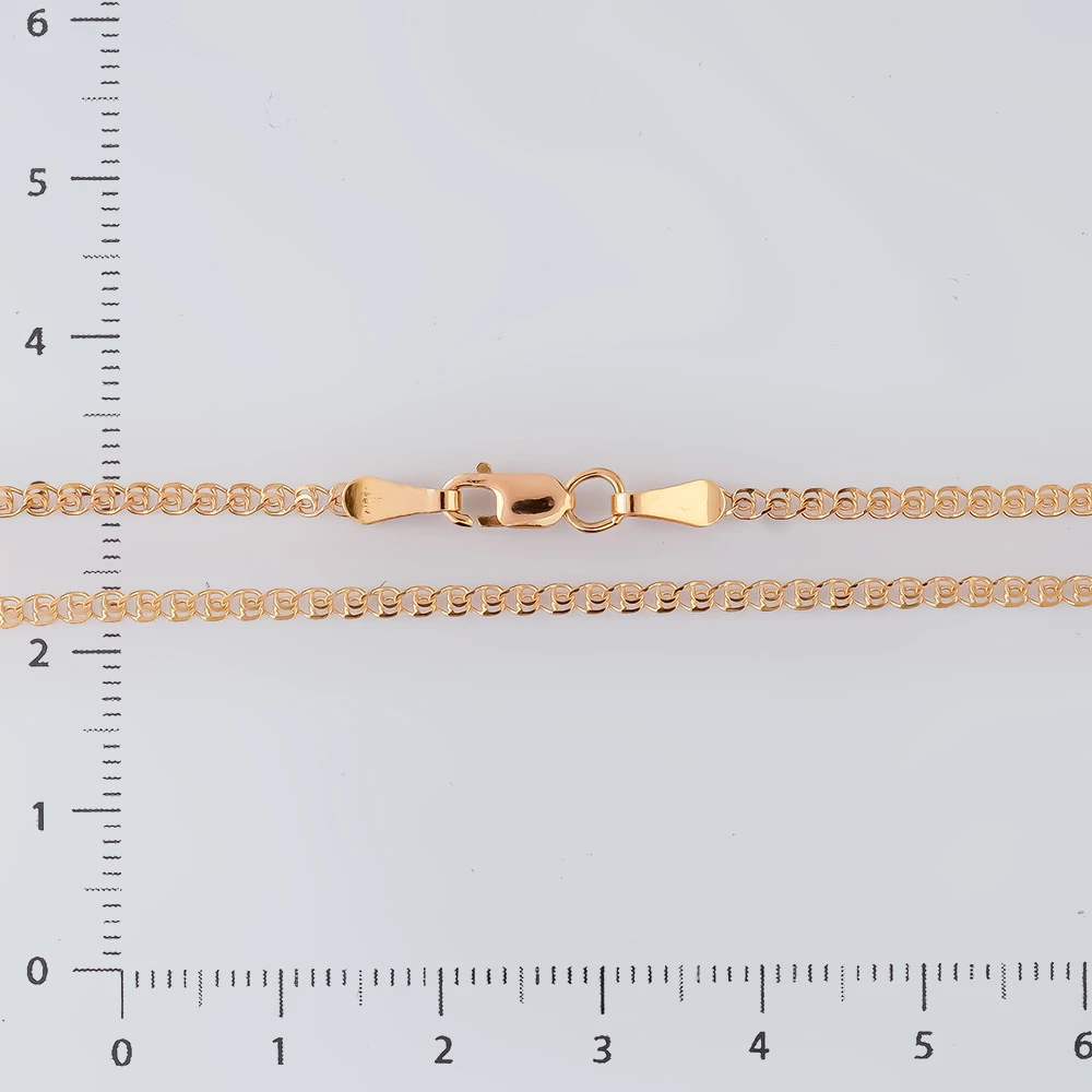 Цепь из красного золота 585 пробы