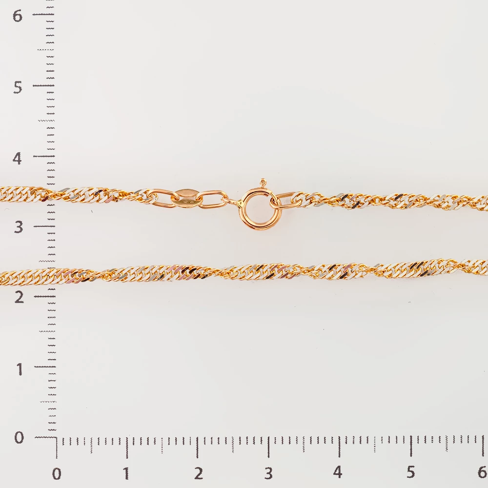 Цепь из красного золота 585 пробы