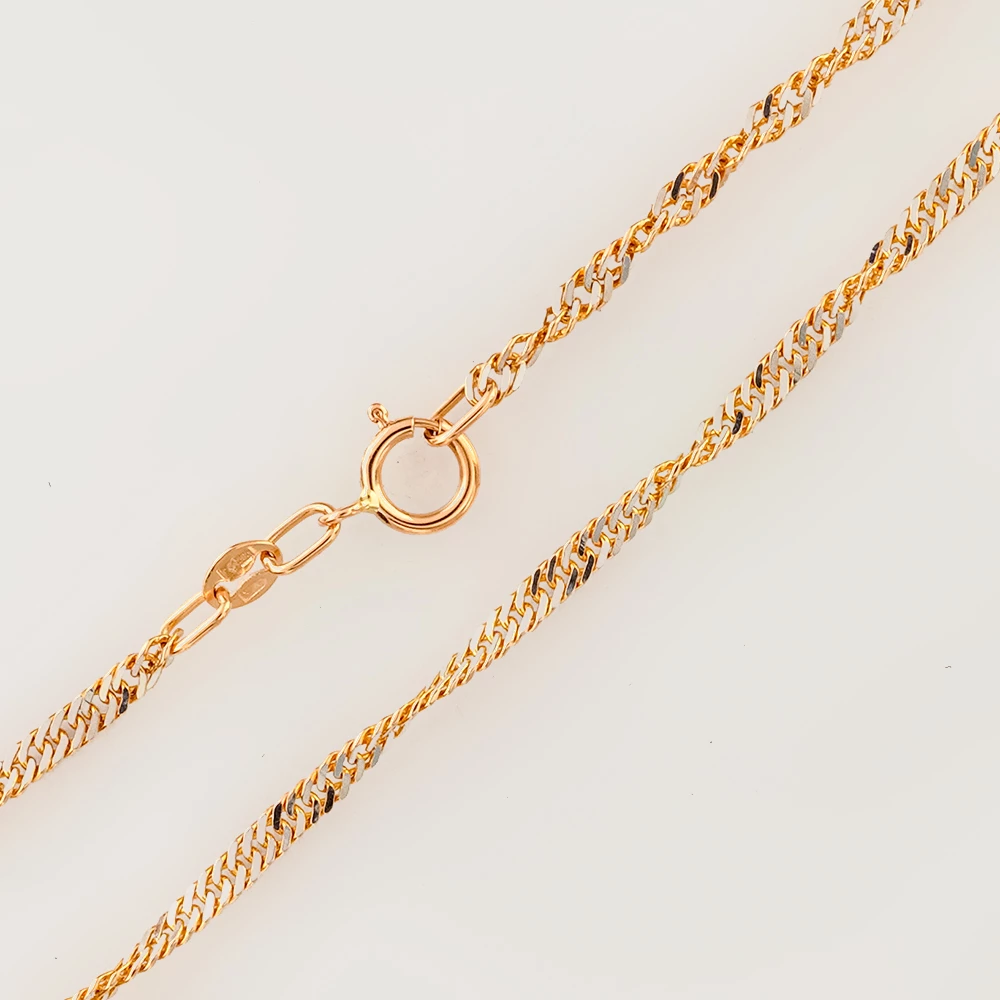 Цепь из красного золота 585 пробы