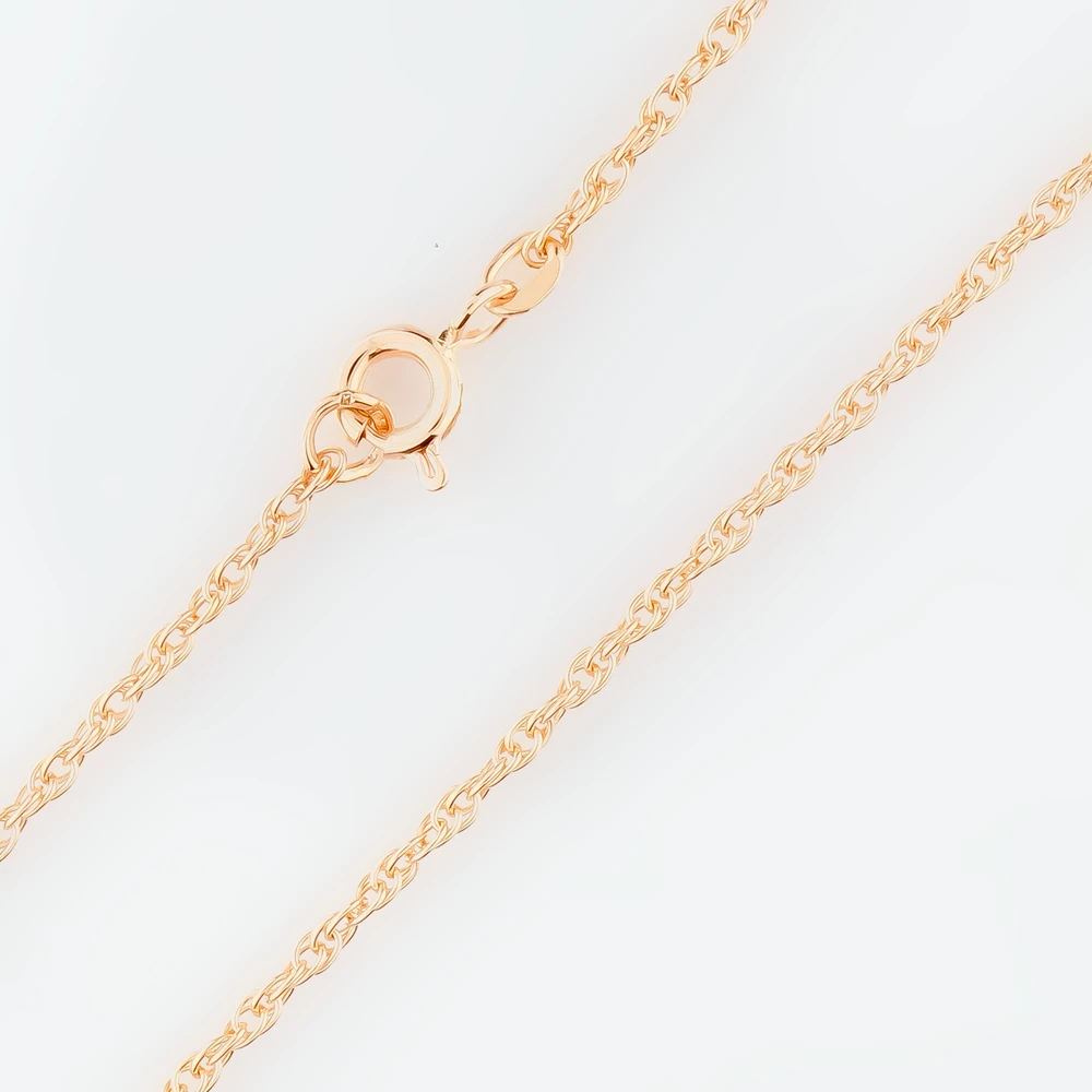 Цепь из красного золота 585 пробы