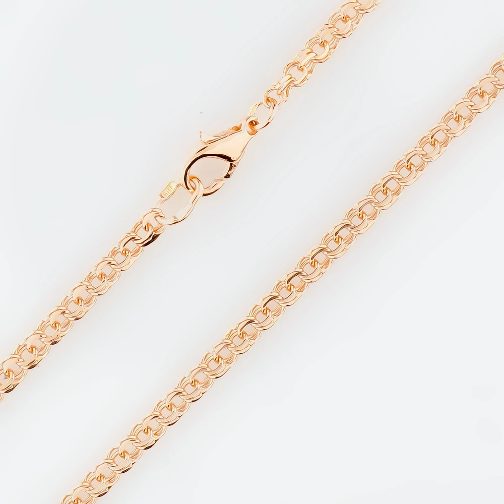 Цепь из красного золота 585 пробы