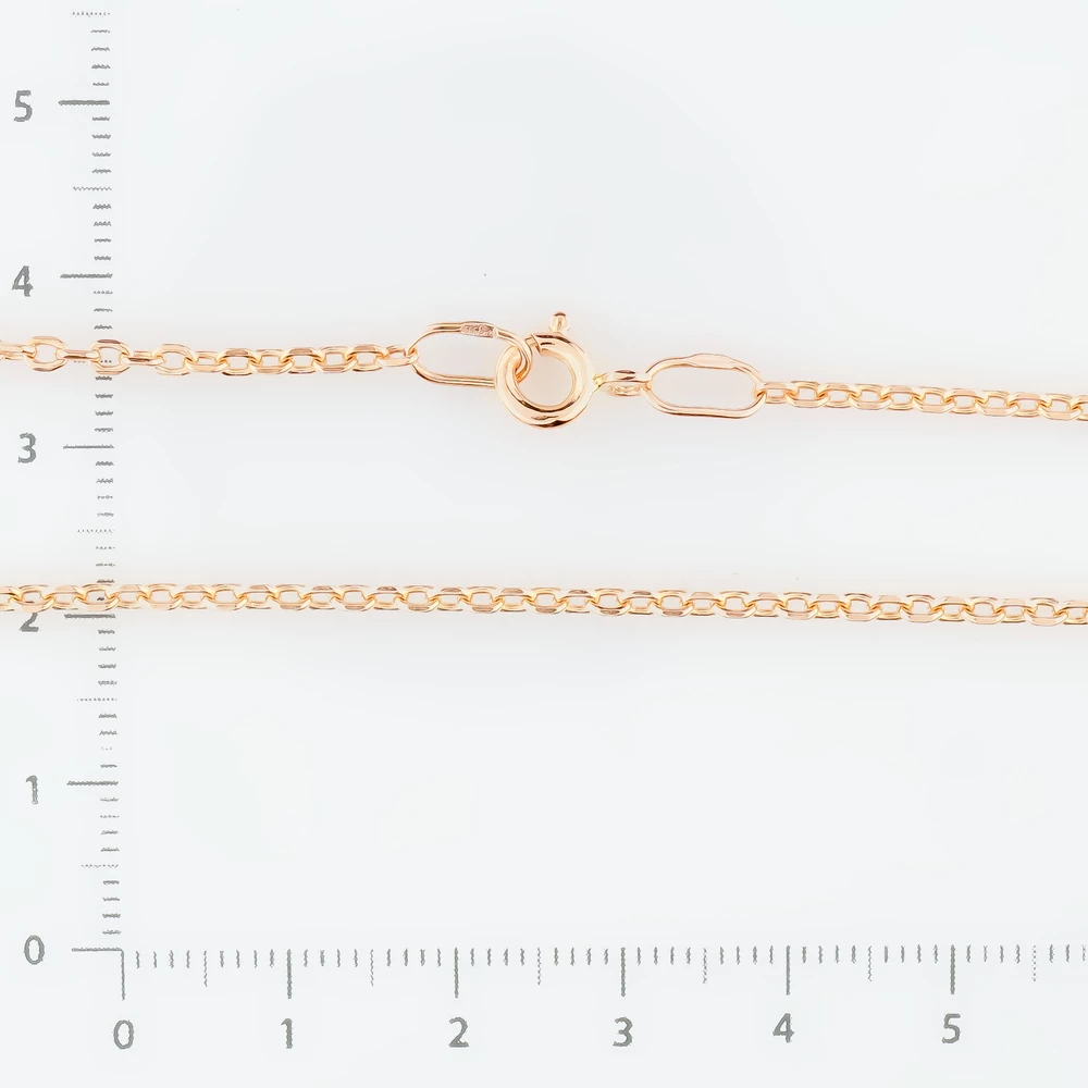 Цепь из красного золота 585 пробы