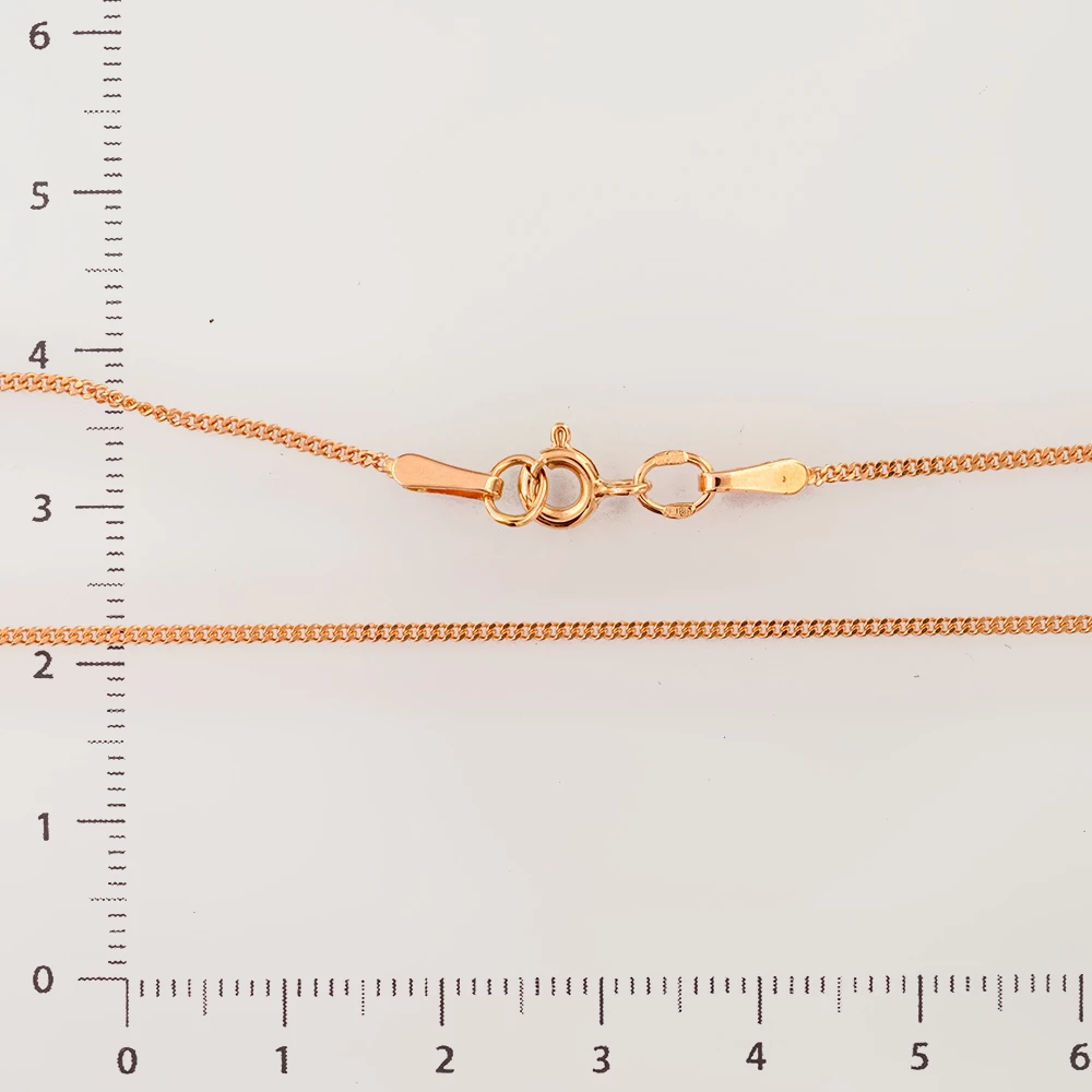 Цепь из красного золота 585 пробы