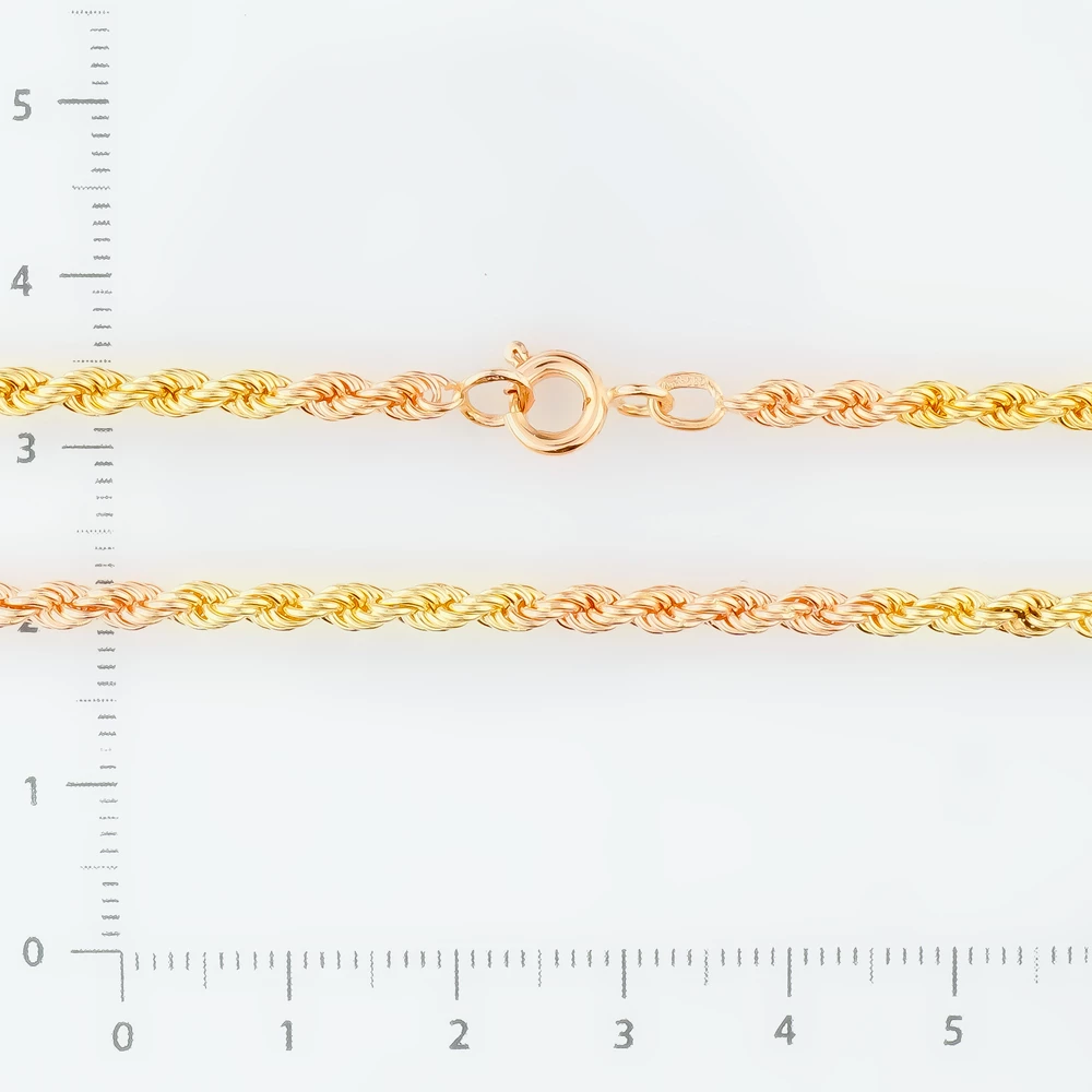 Цепь из желтого золота 585 пробы