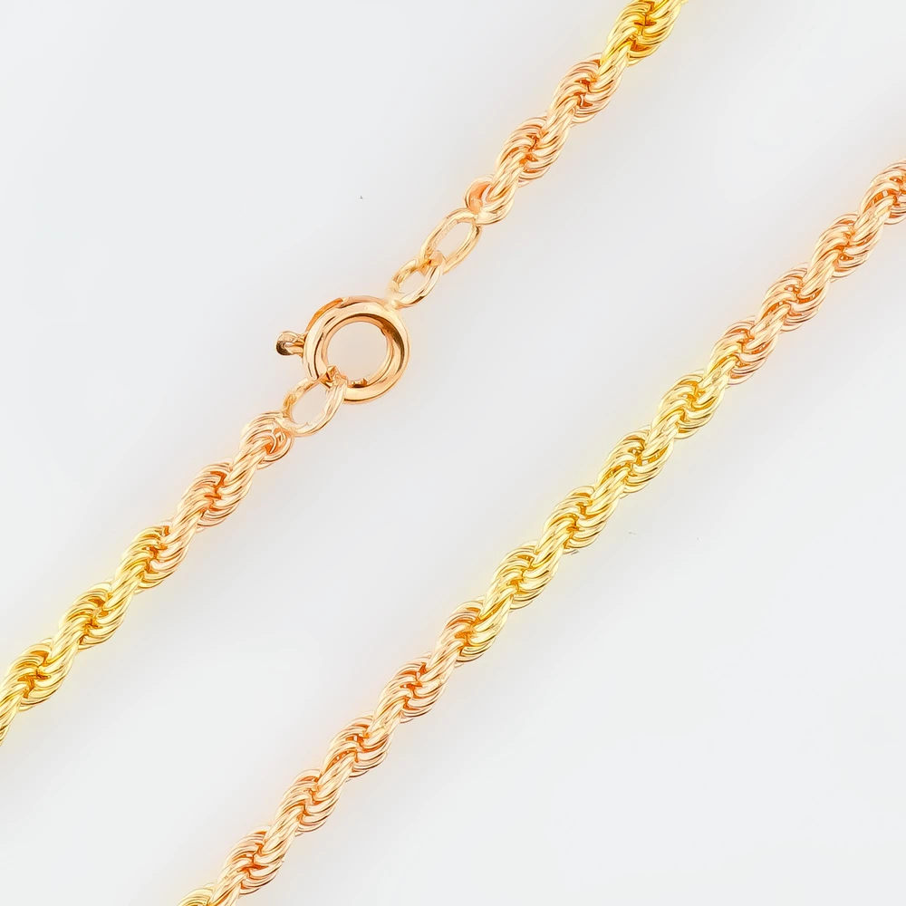 Цепь из желтого золота 585 пробы