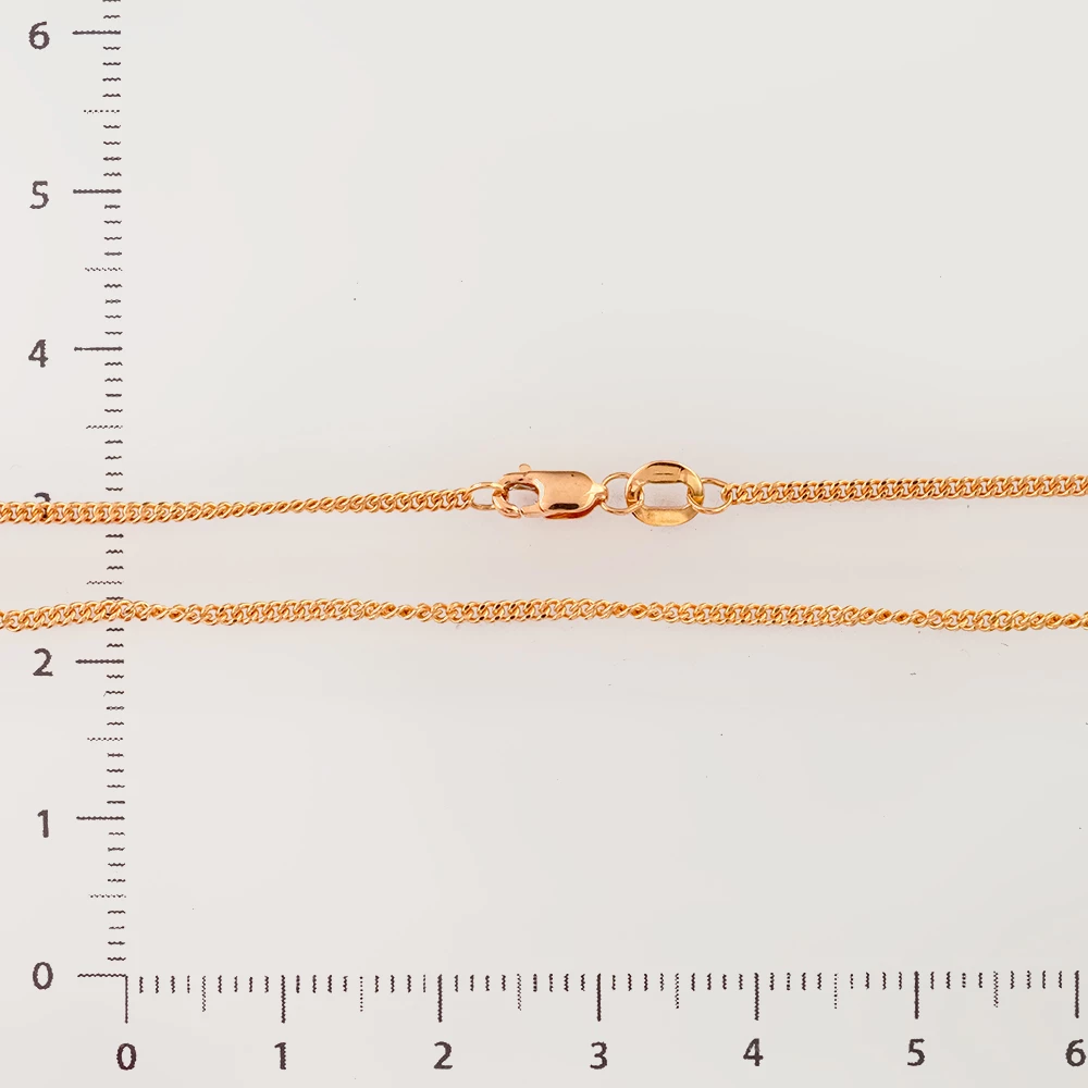 Цепь из красного золота 585 пробы