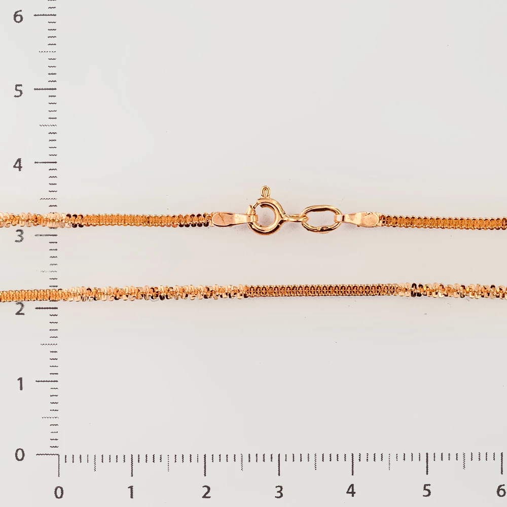 Цепь из красного золота 585 пробы