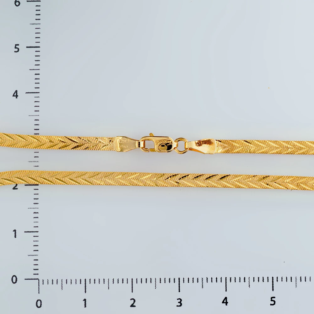 Цепь из желтого золота 750 пробы