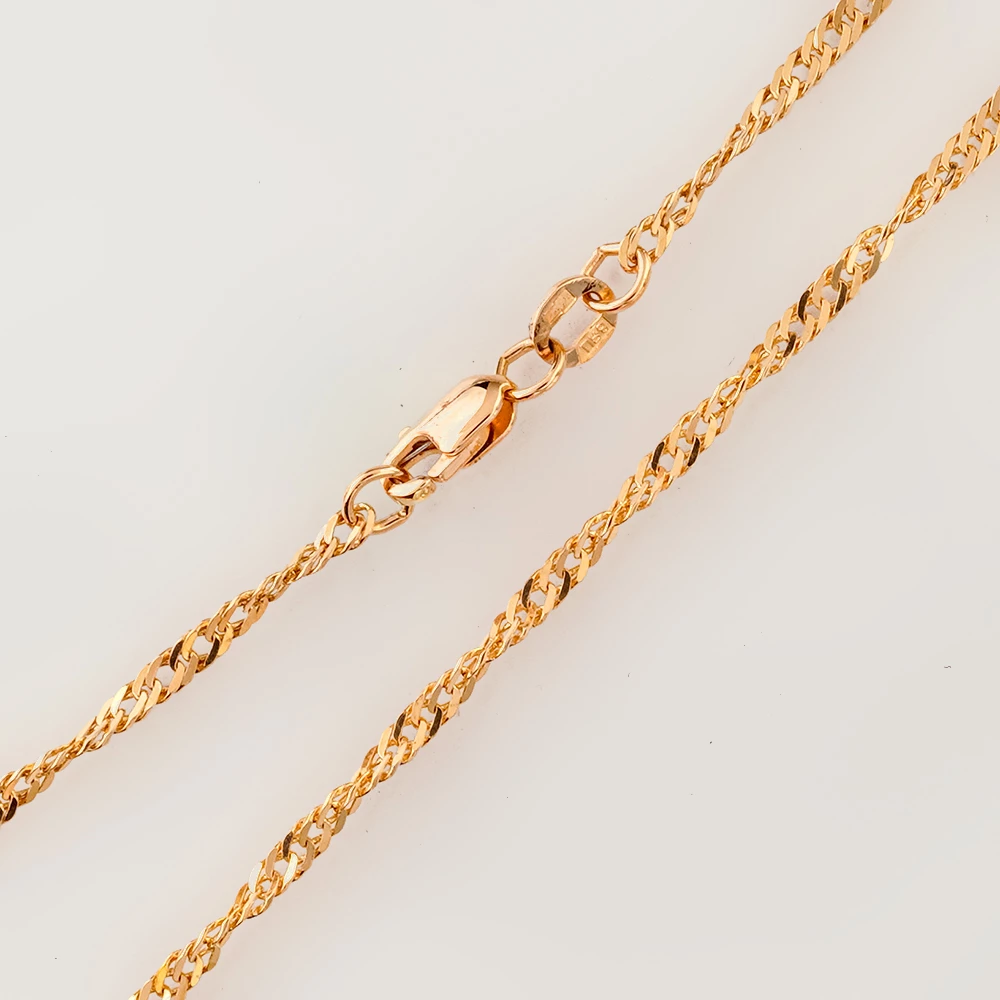 Цепь из красного золота 585 пробы