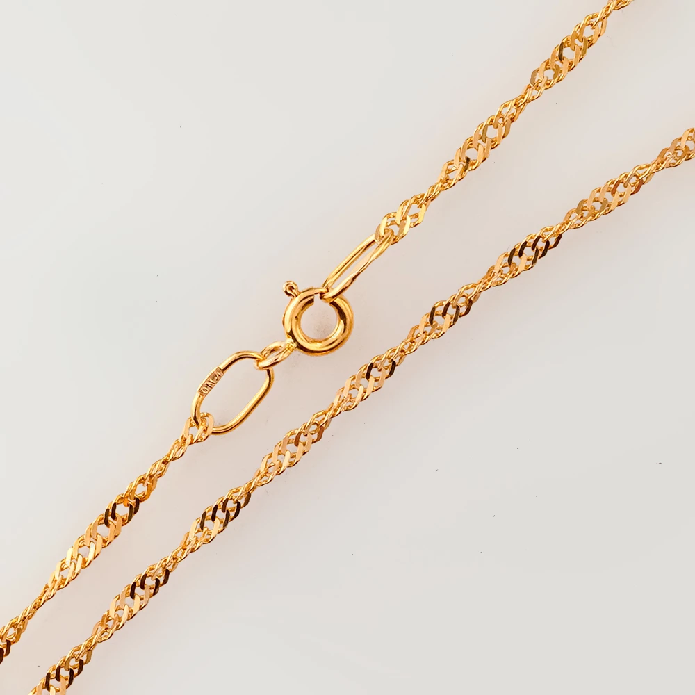 Цепь из красного золота 585 пробы