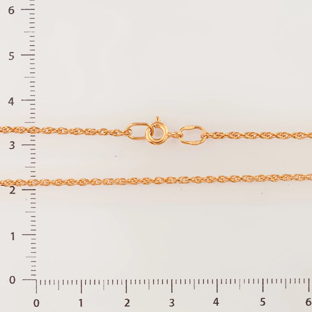 Цепь из красного золота 585 пробы