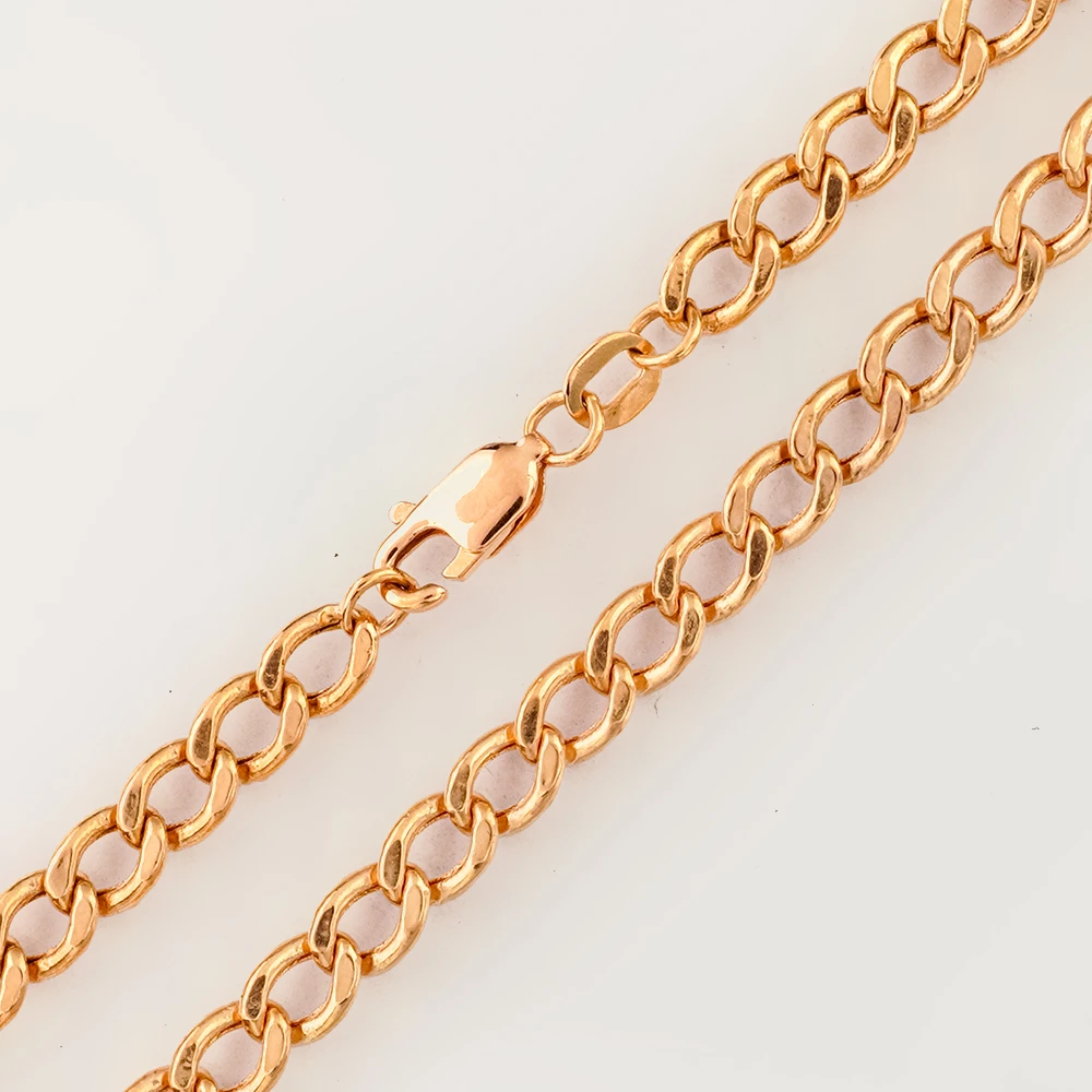 Цепь из красного золота 585 пробы