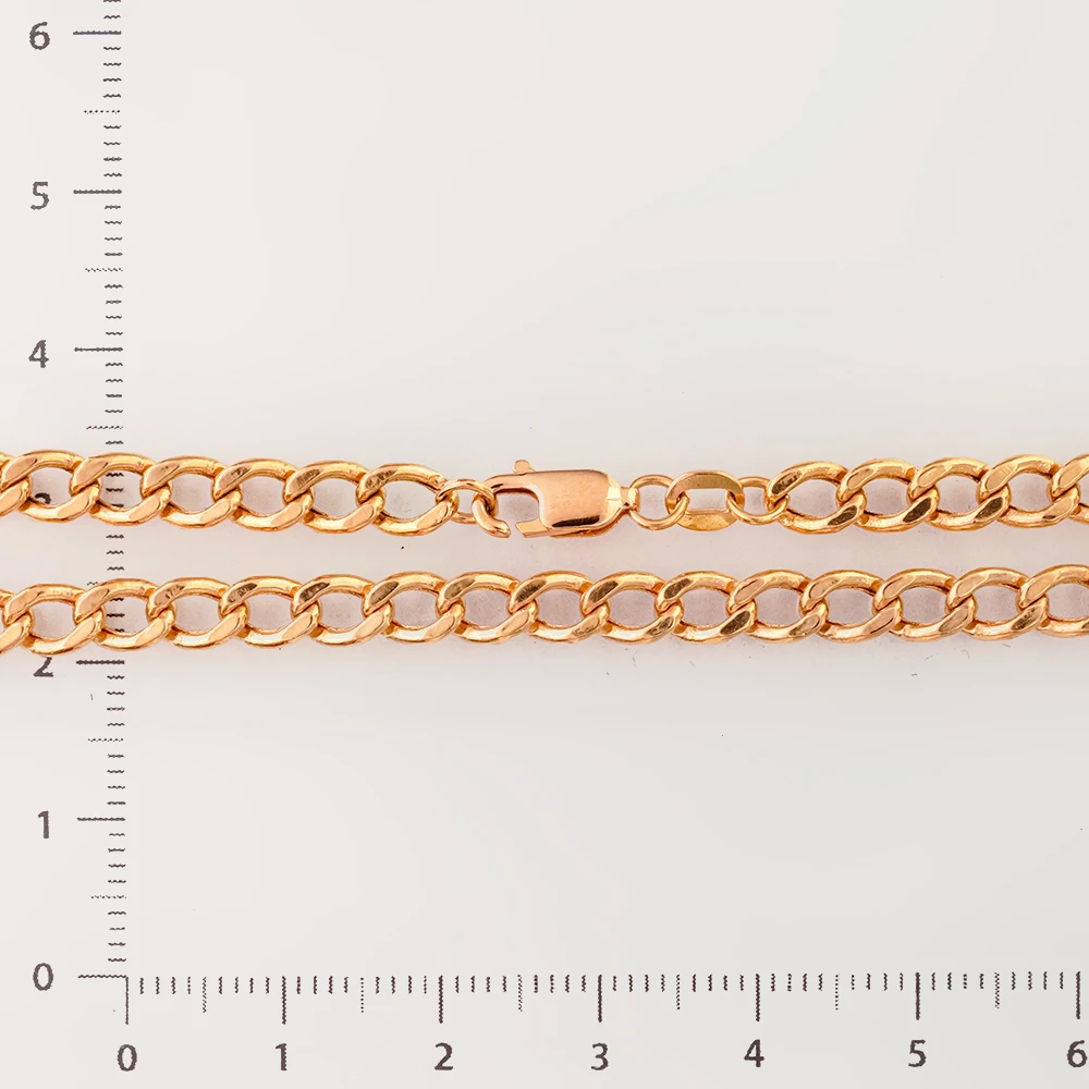 Цепь из красного золота 585 пробы