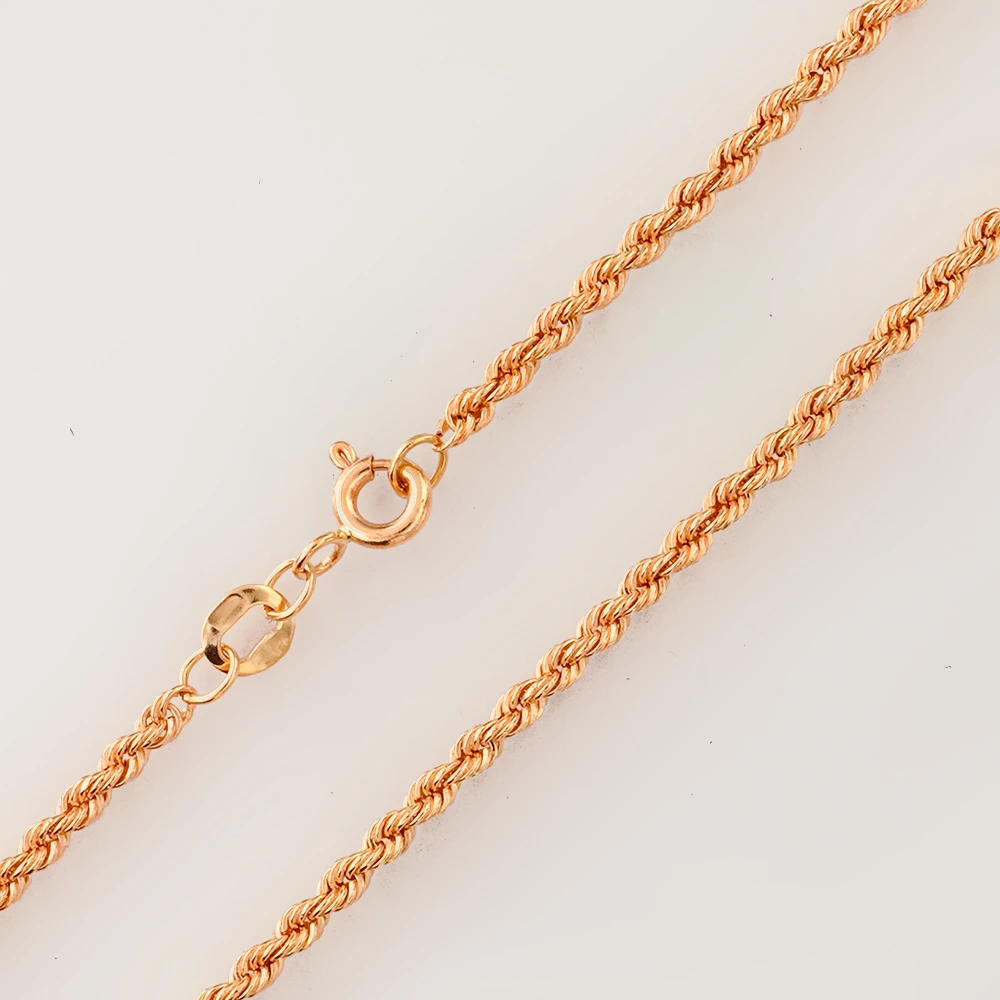 Цепь из красного золота 585 пробы