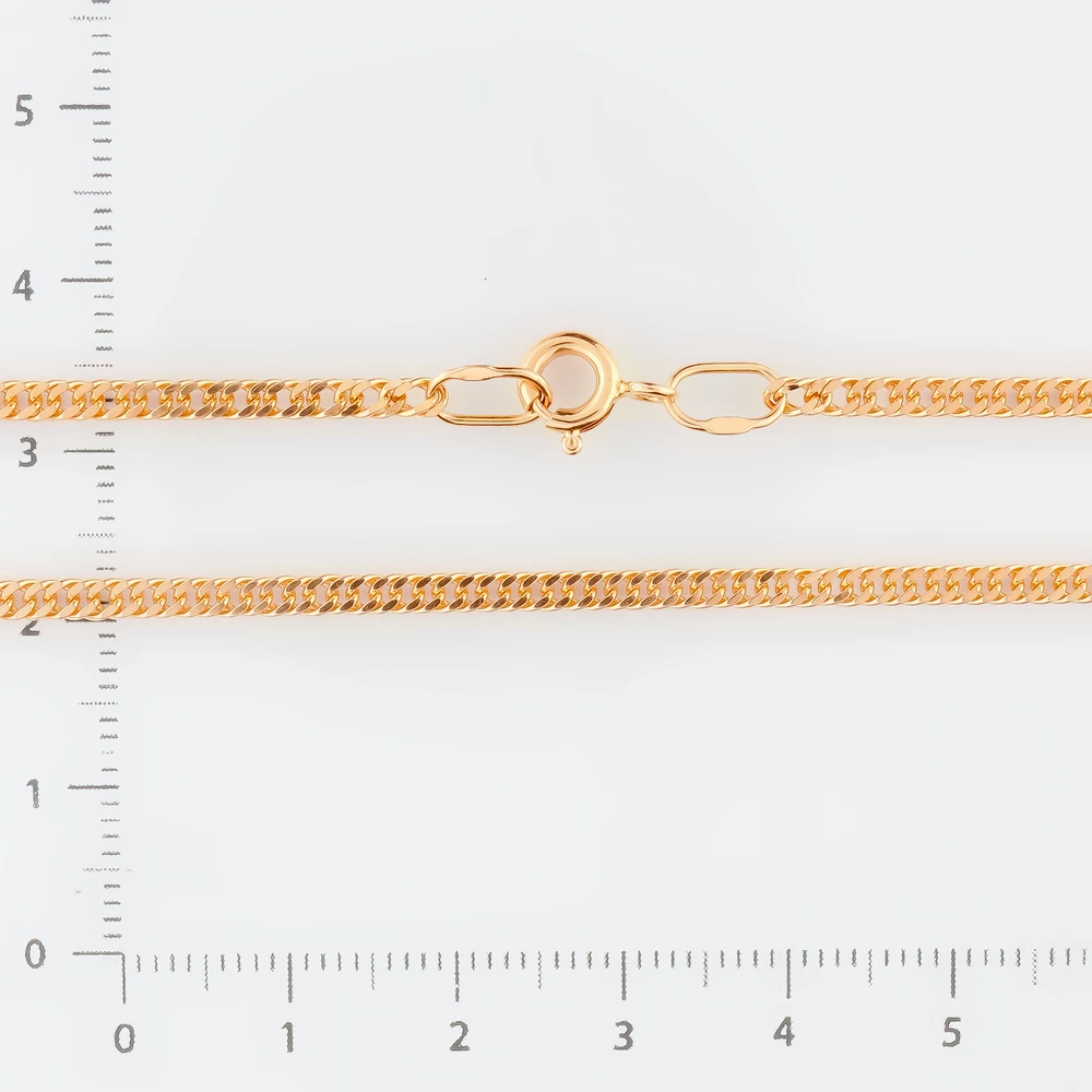 Цепь из красного золота 585 пробы