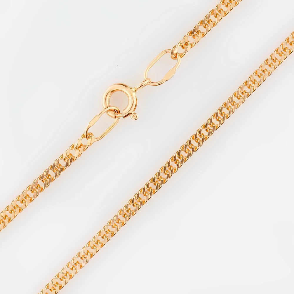 Цепь из красного золота 585 пробы