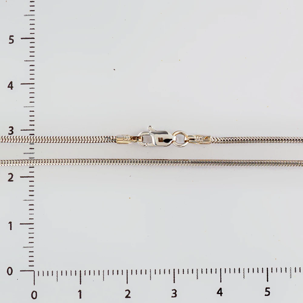 Цепь из белого золота 585 пробы