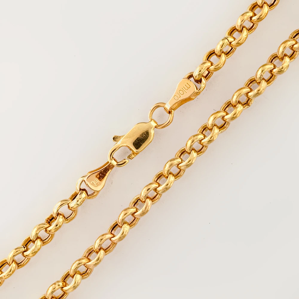 Цепь из желтого золота 585 пробы