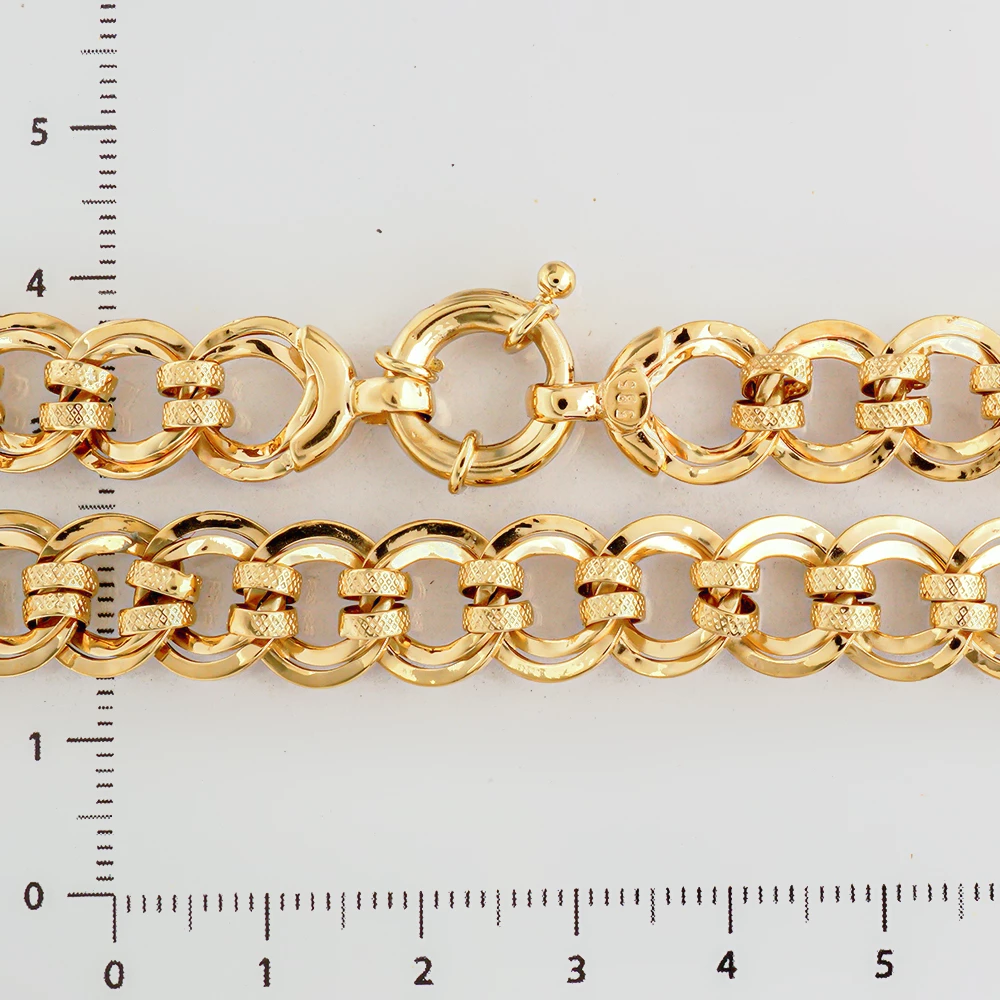 Цепь из желтого золота 585 пробы