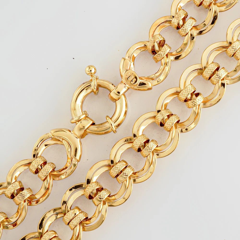 Цепь из желтого золота 585 пробы